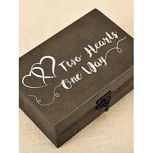 Handmade wooden box wooden wedding card box custom wooden gift box