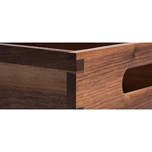 Dark Brown Wood Blanket Design Crate Wood Box Storage For Sale From China