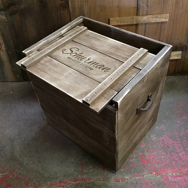Rush Personalized 12 Bottle Wine Storage Box, Beer and Whiskey too