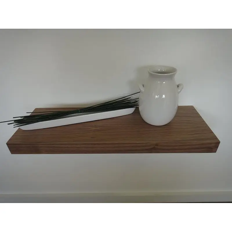 shelf wall floating- Wood Wall Shelf - floating wall shelves set of 3 rustic wood