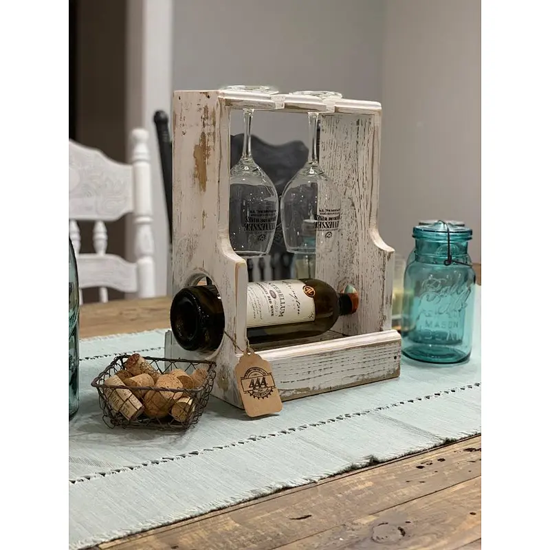 Popular China Wine Caddy Tote,  Lover Box, Bar Decor, Drinking  Unique  Wedding Gift