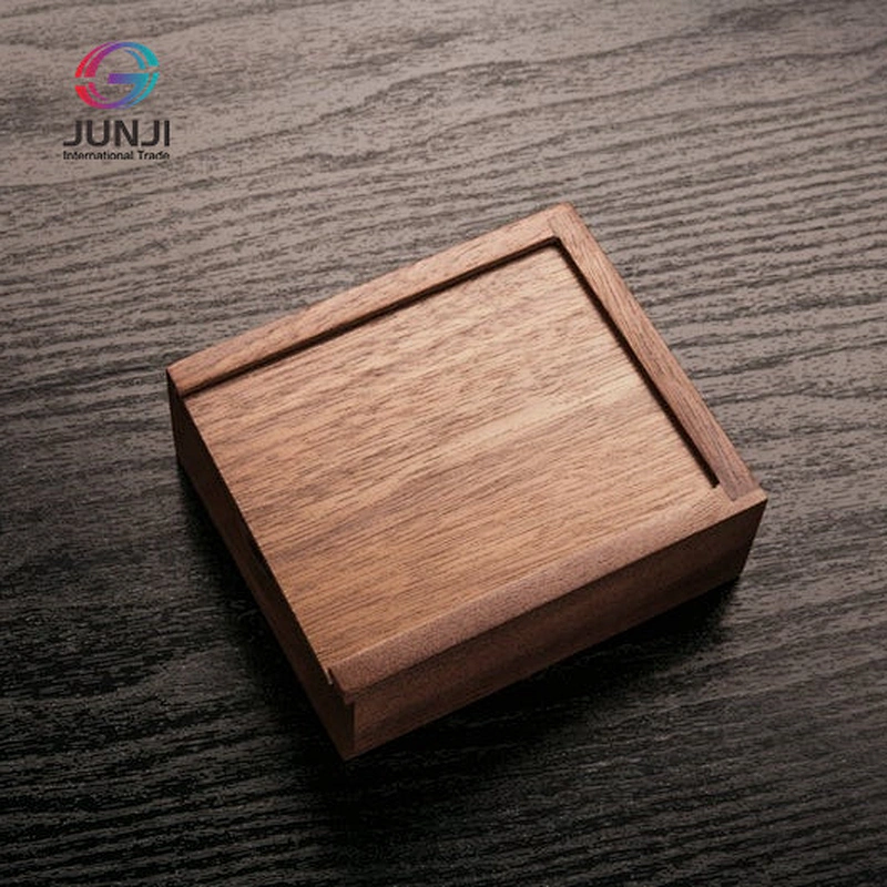 Small wooden carved gift box vintage box wood custom wooden gift box