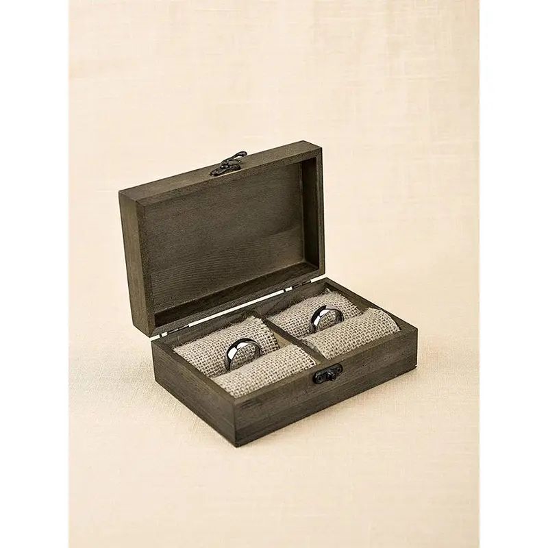 Wood Ring Box Holder  wooden box