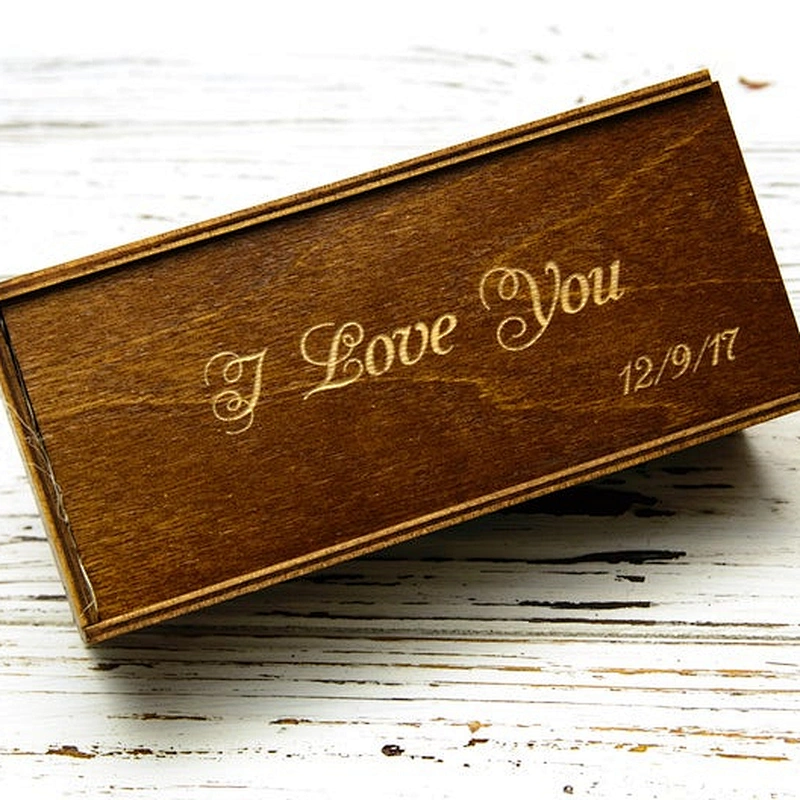 Wooden box for tobacco pipe or something else / Case for smoking pipe  wooden cigar box