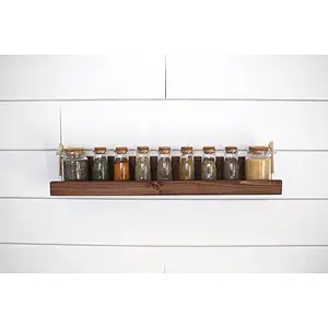 Shelf mount wall bracket wood decorative