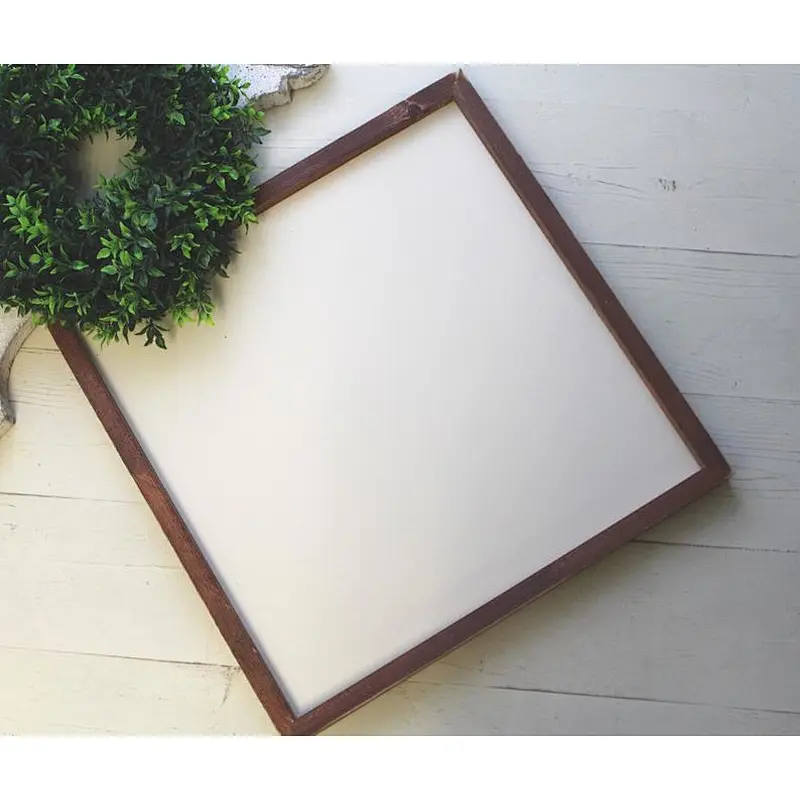 Blank  Wood Sign  Blank Framed Sign DIY Sign