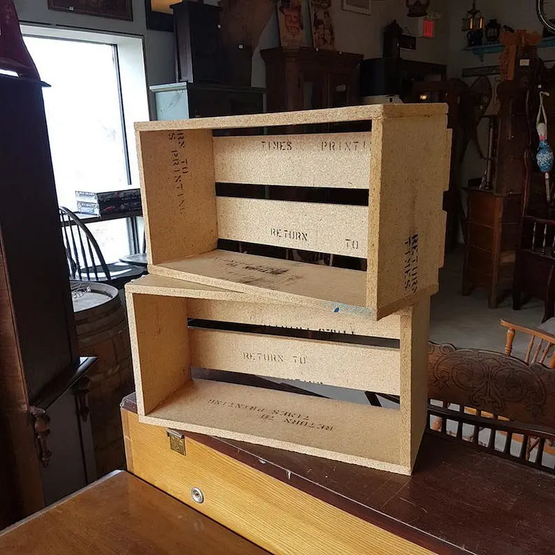 Small wooden crate customized 2019