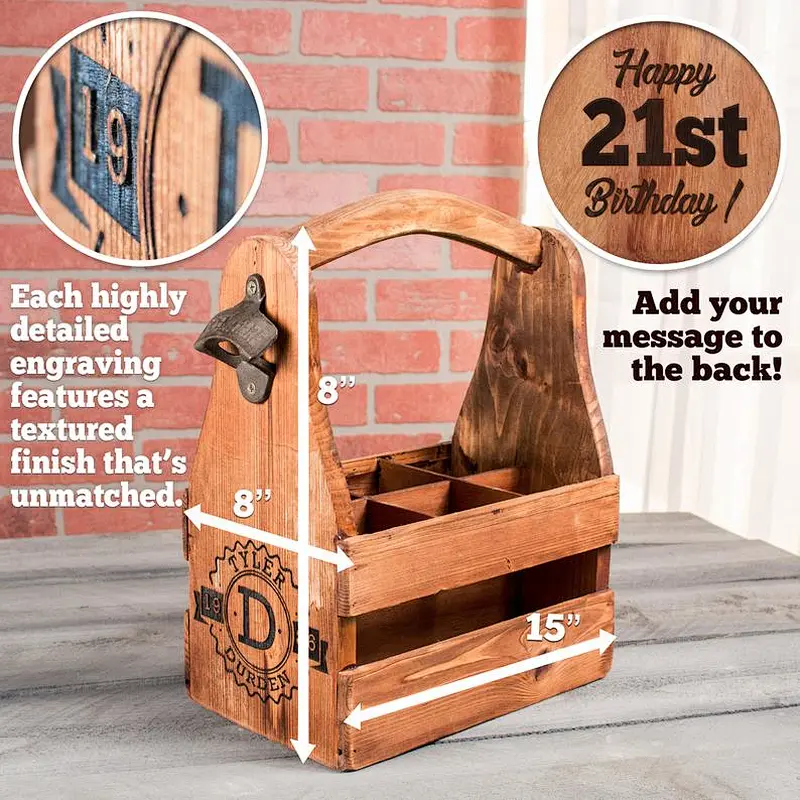 Boyfriend anniversary souvenir personality liquor caddy
