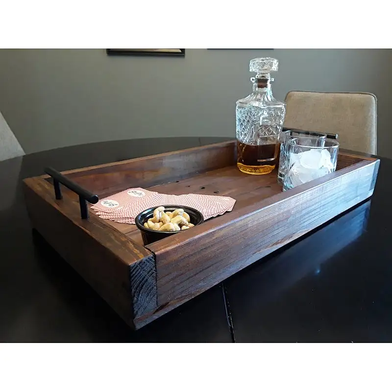Custom Ottoman Wood Tray baking tray Wooden Trays Ottoman Trays Wood Serving Trays For Dinner Home Use  Fruit Tray