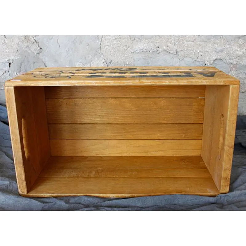 Rustic Vintage  Crate Box For Apple Storage Box