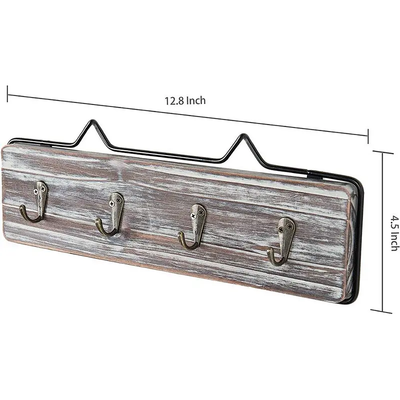 Rustic wood floating wall shelves home decor wall shelf for living room shelf mount wall bracket wood decorative
