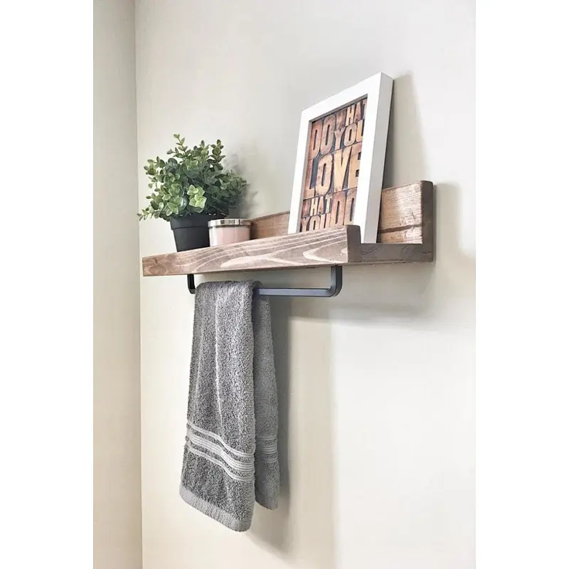 Floating shelves wall mounted shelf wall wood wooden wall shelf