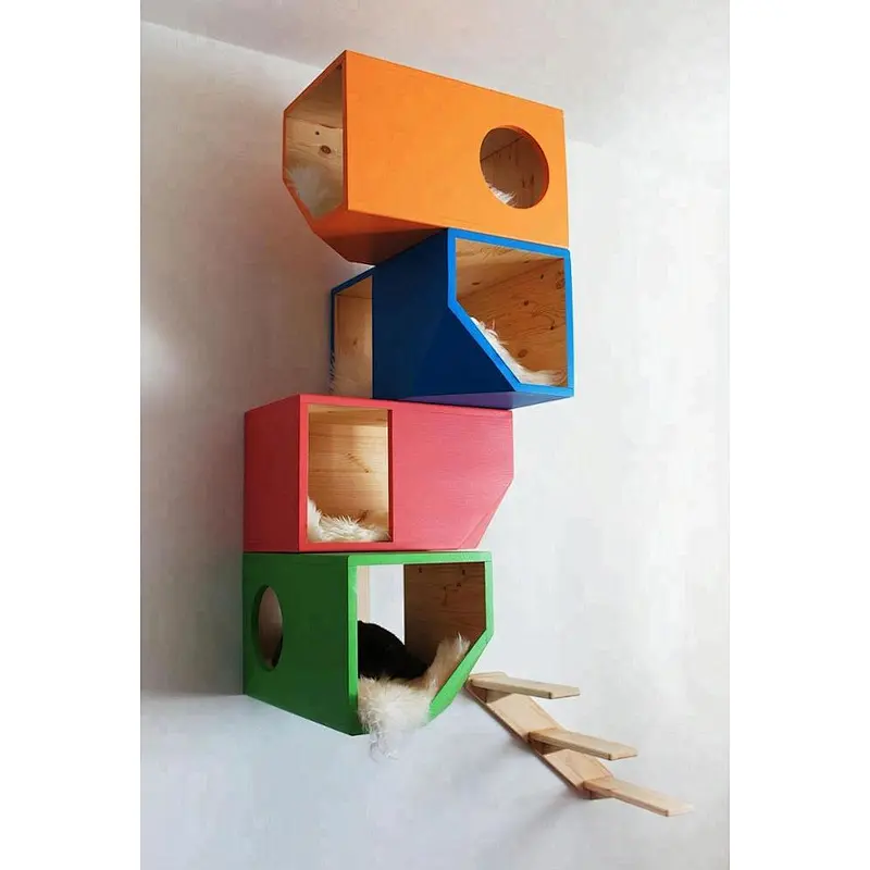 pet nest  Wood pet House. Wood Cat Teepee. Wood Dog Teepee. Pet Bedding.