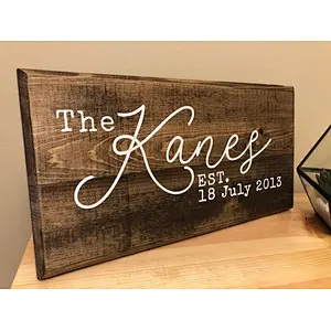 wooden sign with for writing wood signs to decorate wallsHandmade Painted Sign - Custom  - Wedding Giftwooden display sign