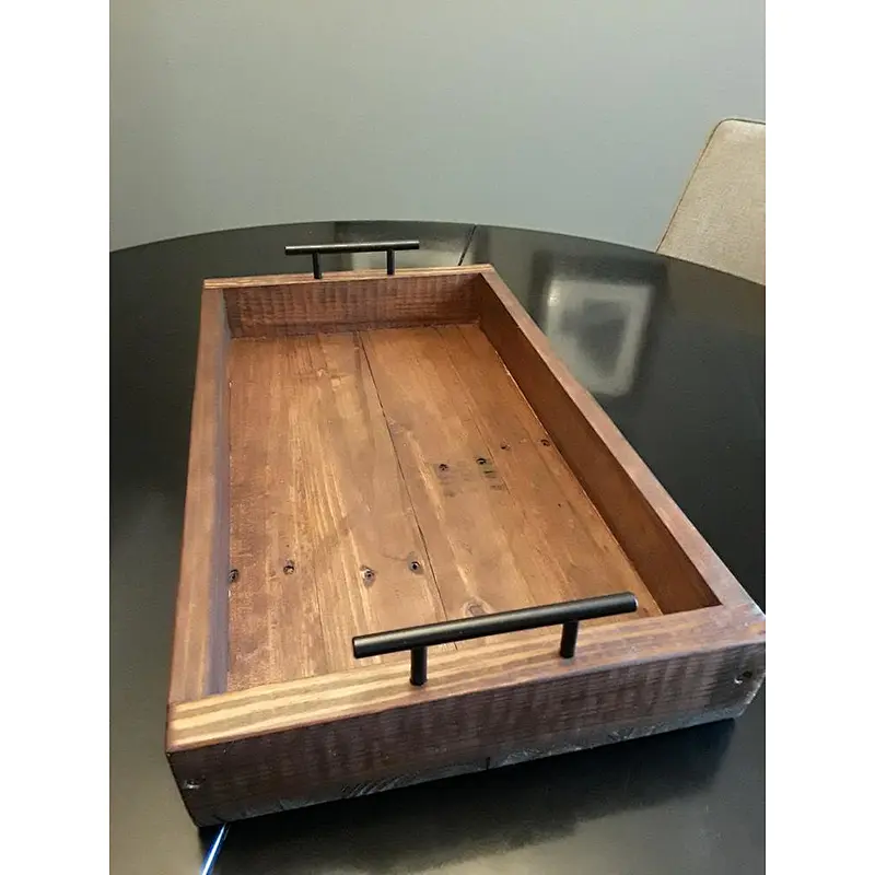 Custom Ottoman Wood Tray baking tray Wooden Trays Ottoman Trays Wood Serving Trays For Dinner Home Use  Fruit Tray