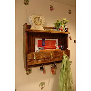 Rustic wood floating wall shelves wood shelves for the kitchen wall shelf wall for living room