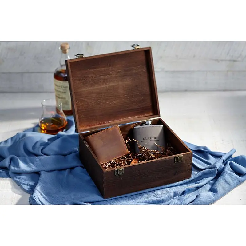 Personalized wooden gift box, , Wooden Keepsake box Christmas box