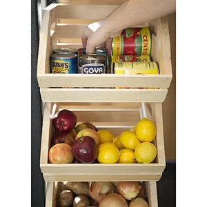 Vegetable Wood Crate storage wooden box Rustic retro
