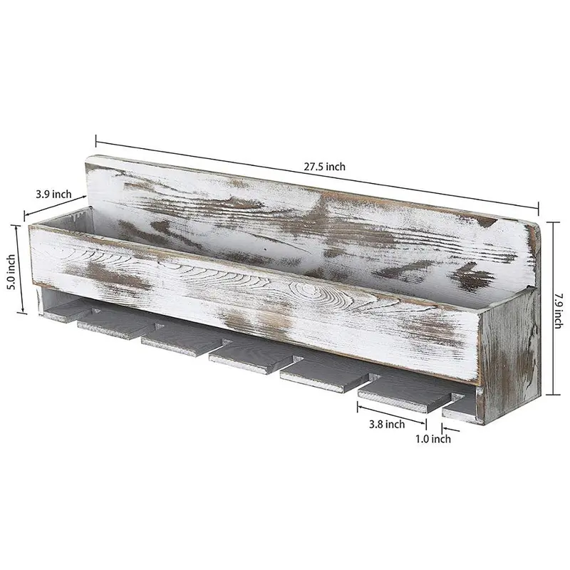 Rustic wood floating wall shelves wood shelves for the kitchen wall home decor wall shelf