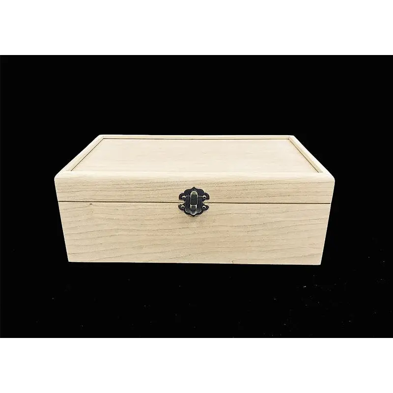 Wood Box with Hinges