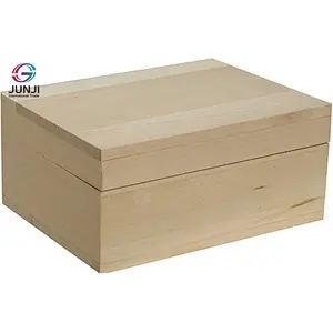 Wooden wedding card box custom wooden gift box handmade wooden box