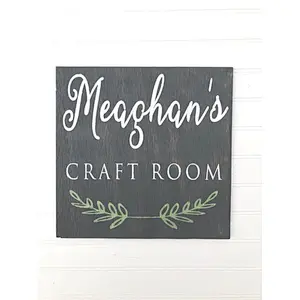 First name craft room sign personalized gifts gift ideas wood sign for mom personalized sign