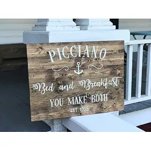 2020 Home Decor Wood Sign Wedding Signs Home writen board