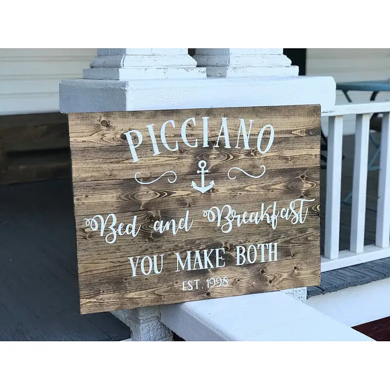 2020 Home Decor Wood Sign Wedding Signs Home writen board