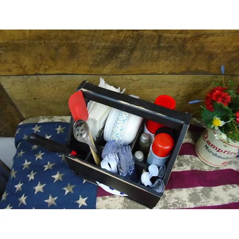 Wood holder kitchen organizer Storage wood box for kitchen use