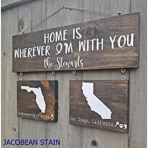 Rustic wood sign customize sign in wood wood sign home decor