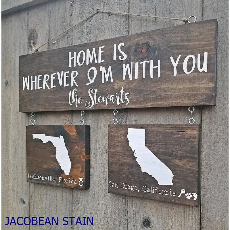 Rustic wood sign customize sign in wood wood sign home decor