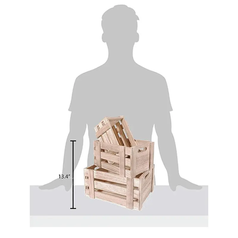 Wooden crates custom fruit crate wood wooden crate box