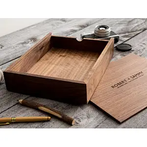 Wood Home Decor -  Purpose Governor Valet |Gift Set Personalized Wooden Watch Best Man Gift wood box