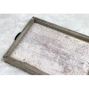 Petite Iowa Barn Wood Tray, serving tray,