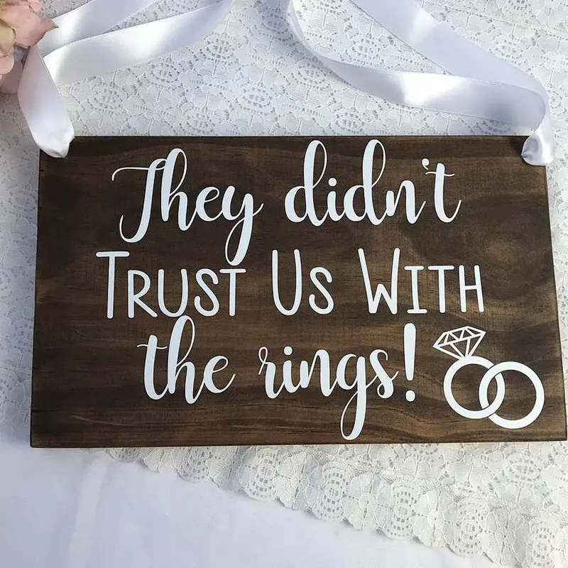 Rustic Wedding Sign Painted On Wood,Wedding Home Decor