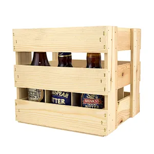9 Bottle Beer (500ml) Crate Box Apple