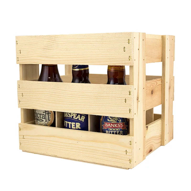 9 Bottle Beer (500ml) Crate Box Apple