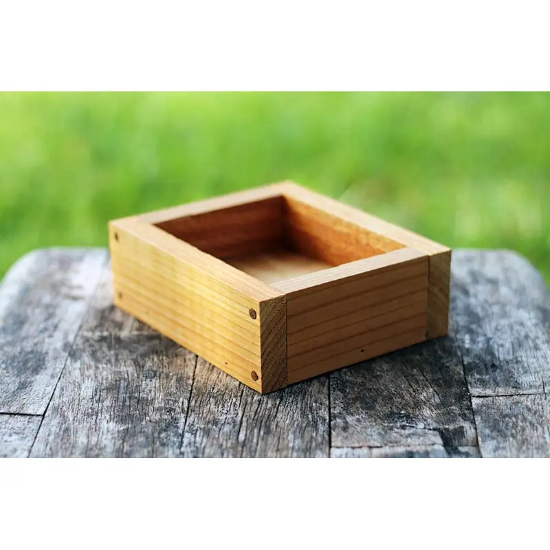 Wooden Box Wood Box Succulent Planters Wedding,Centerpiece Tray Modern New Wood