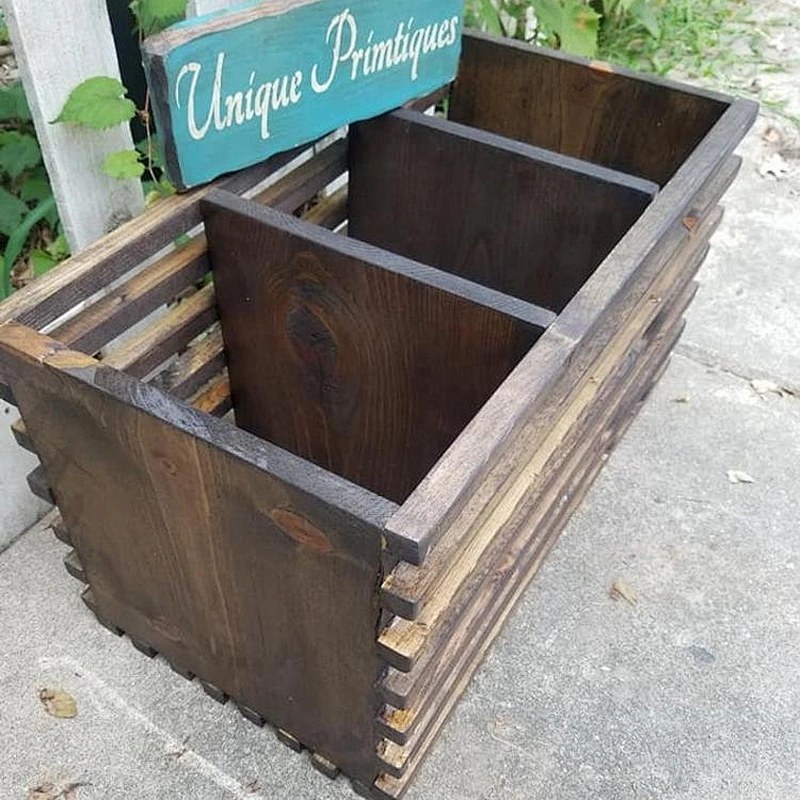 Rustic FARMHOUSE CRATE BOX