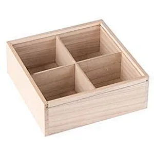wooden table caddy storage tray  rustic decor condimetn holder  table display footstool tray  Gift Box