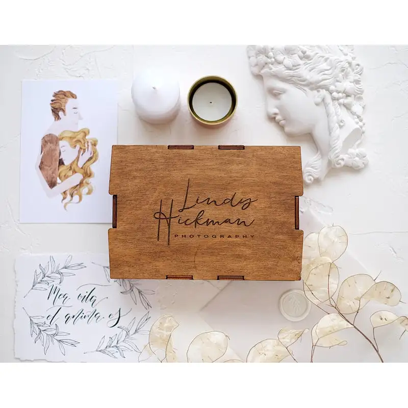 BOX FOR PHOTOS | Custom | Personalized box for photographers | Wood photo box 4x6
