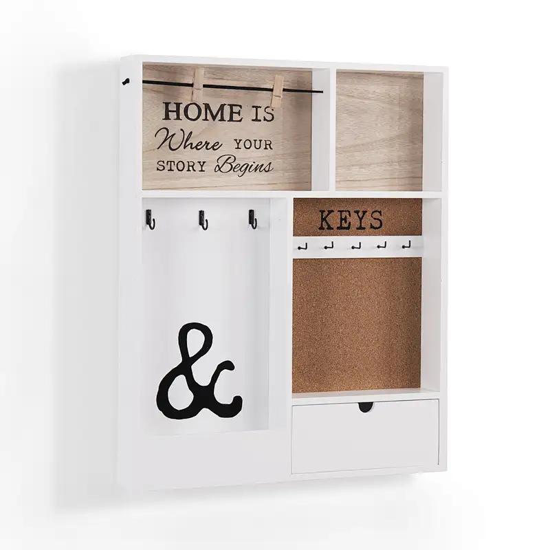 Entryway Key/Mail Holder Wall Organizer