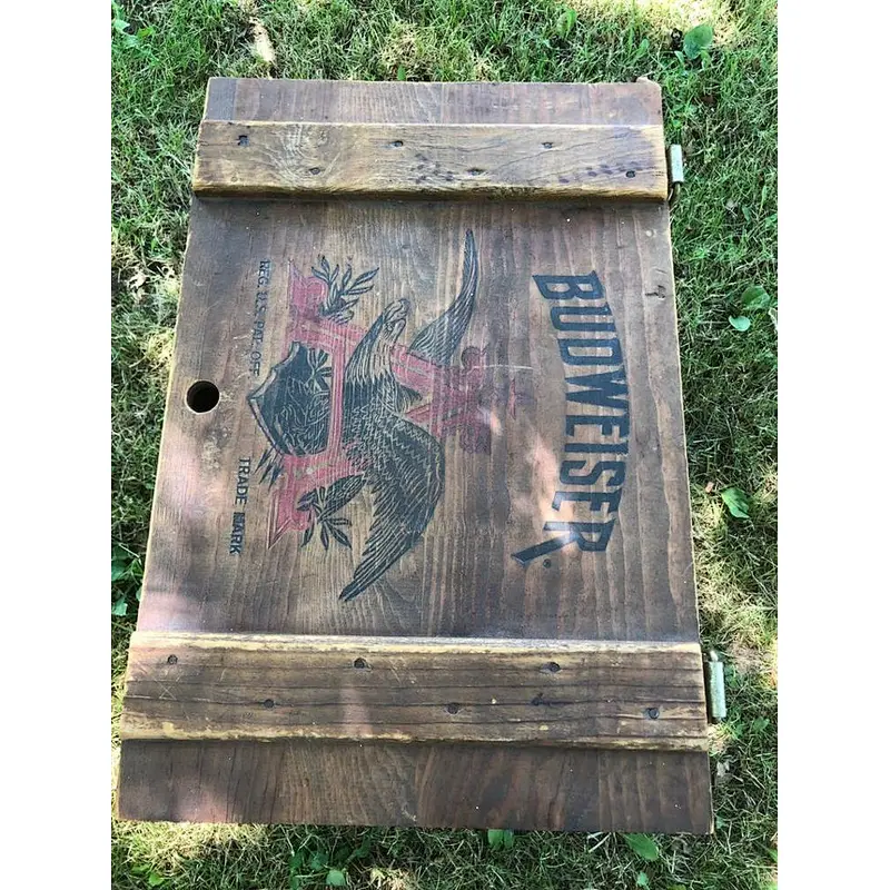 Budweiser Wooden Beer Crate Box 2019