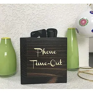 Wooden Organizer Box For USB And Receip At Home On Desktop Collection Cleaning Crate Boxes Cheaper Price