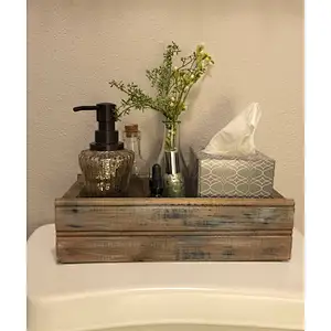 Blessed, Farmhouse Style Crate, Back of Stool Crate, Farmhouse Decor