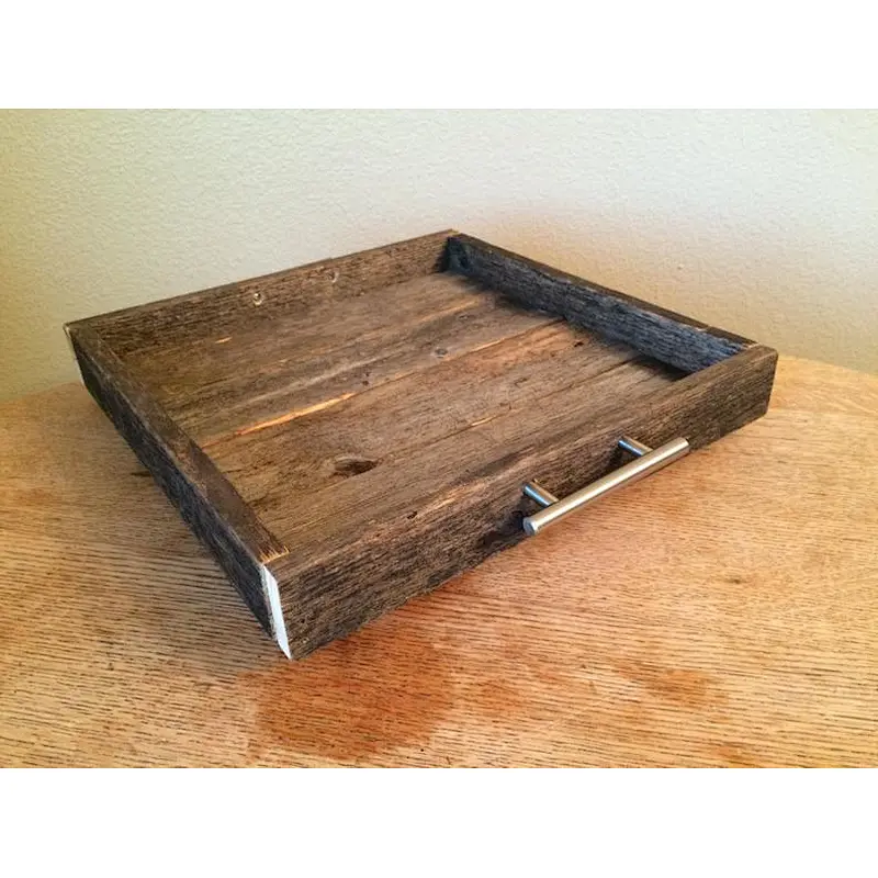 Scandinavian style hotel etiquette tray