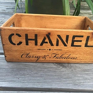 2020 Vintage  Wooden Handcrafted Rustic Storage Box
