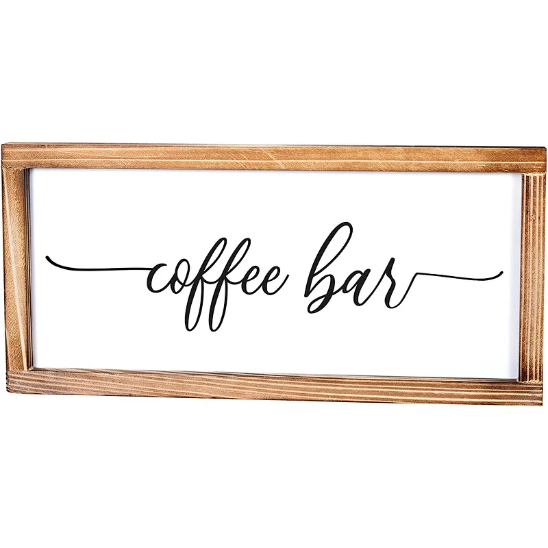 Coffee Sign|Coffee Bar Sign | Kitchen Wall Decor Sign