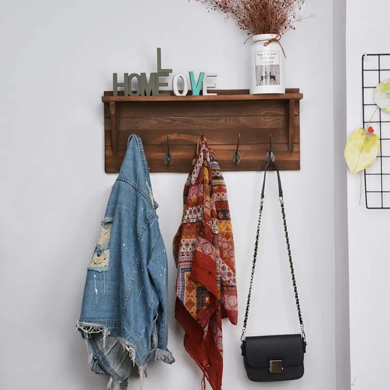 Floating shelves wall rope wall mount shelf set shelf wall decor