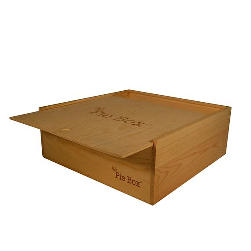 2019-Wooden Pie Box for Pies, Cakes, Cookies, Cupcakes and Any Baked Creation and Dessert